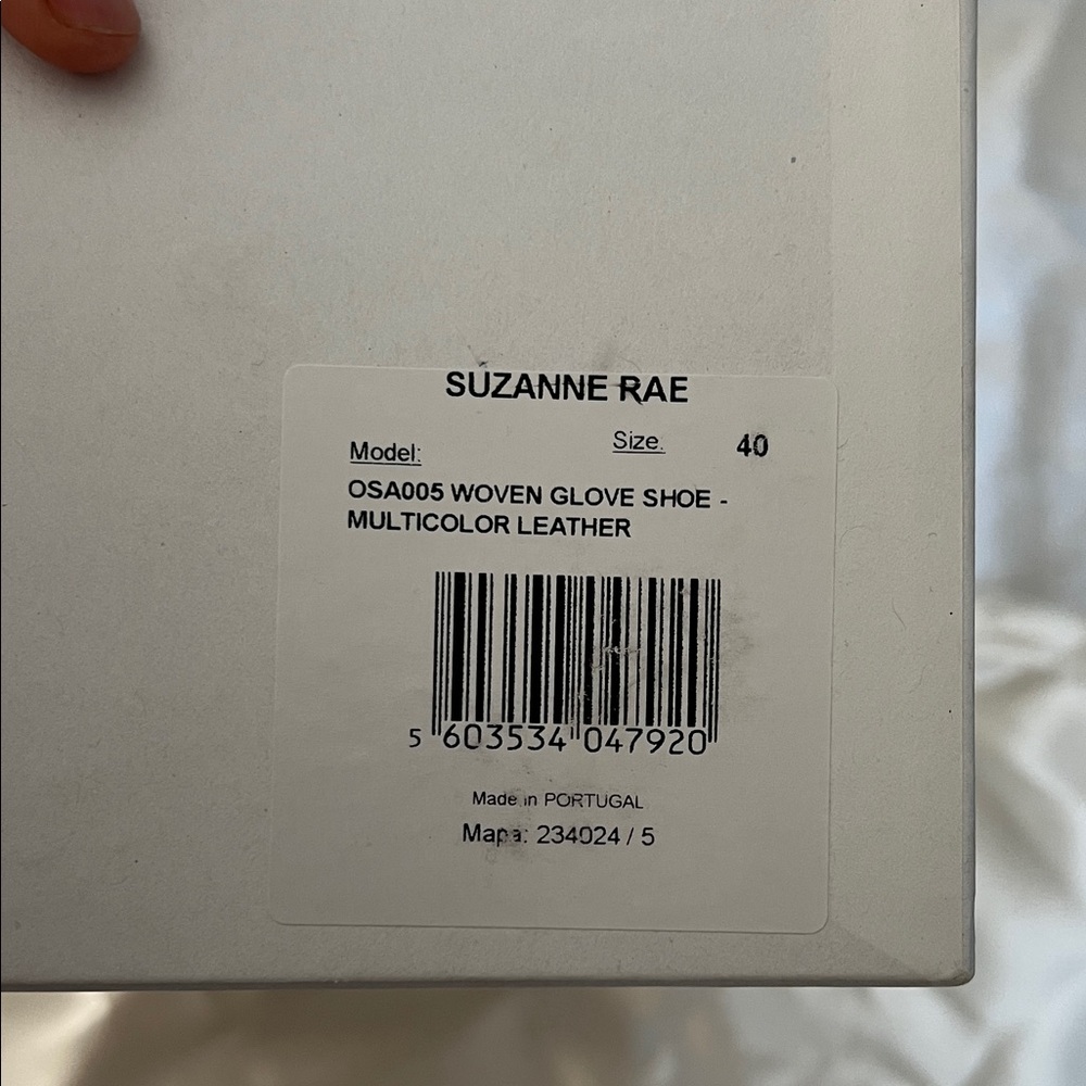 Suzanne Rae Woven Glove Shoe, multicolor - Picture 7 of 7